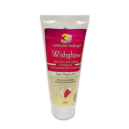 Wishglow Face Wash Gel - Pack of 2 | Gentle Cleansing for Acne & Oily Skin | Daily Skincare Routine for Men & Women