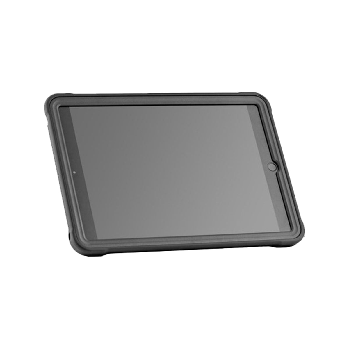 3sixT Rugged All-in-One iPad Case for iPad 10.2 (7th/8th/9th Generation) - Clear/Black - Shockproof Protective Cover for School, Work & Travel
