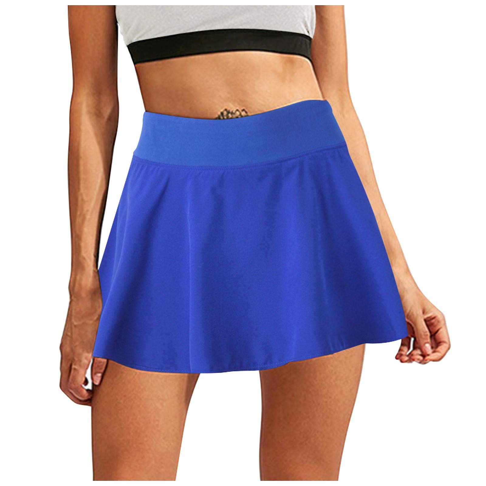 **Women's Athletic Skorts - High-Performance Tennis Skirts with Pockets for Running, Golf & Workout | Breathable & Comfortable Activewear for Sports & Casual Wear**