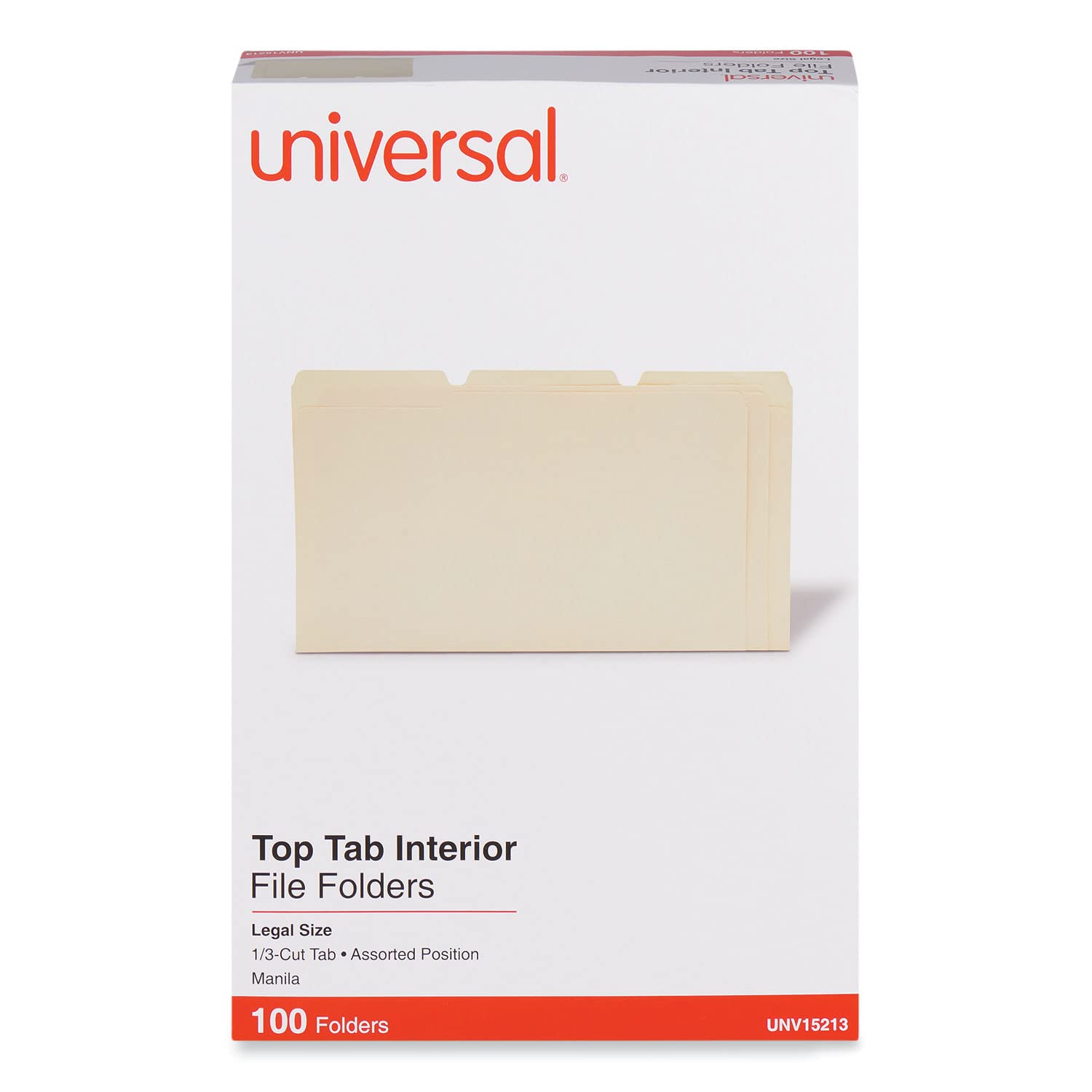 UNV15213 - Eco-Friendly Recycled Interior File Folders for Office Organization | Sustainable Filing Solutions for Home & Business Use