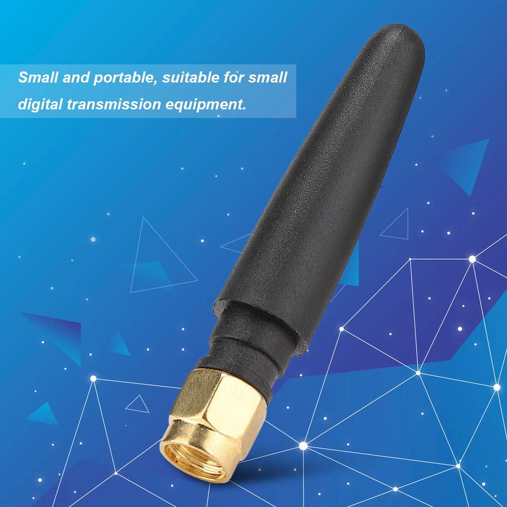 5Pcs 2.4GHz SMA 3DBi WiFi Antenna - High Gain Wireless RP-SMA Female Connector for Router, Modem, Access Point - Perfect for Home & Office Network Setup