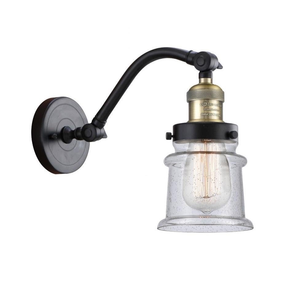 Innovations Lighting 515-1W-BAB-G184S Bare Bulb 1-Light Cord Set in Black Antique Brass - Vintage Edison Style Pendant Light for Farmhouse, Industrial & Cafe Decor