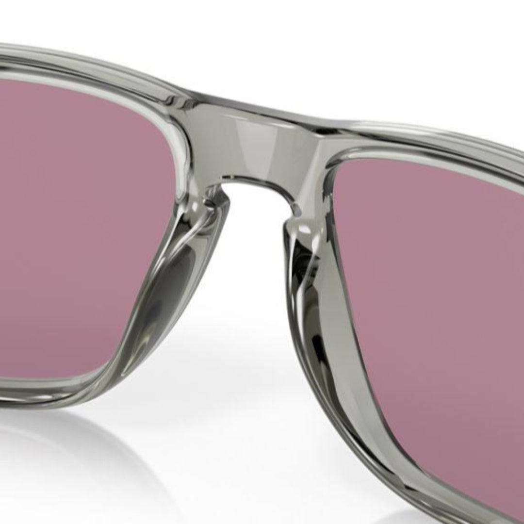 Oakley Holbrook XL Sunglasses - Grey Ink Frame with Prizm Jade Polarized Lenses (0OO9417-941733) for Outdoor Sports & Driving