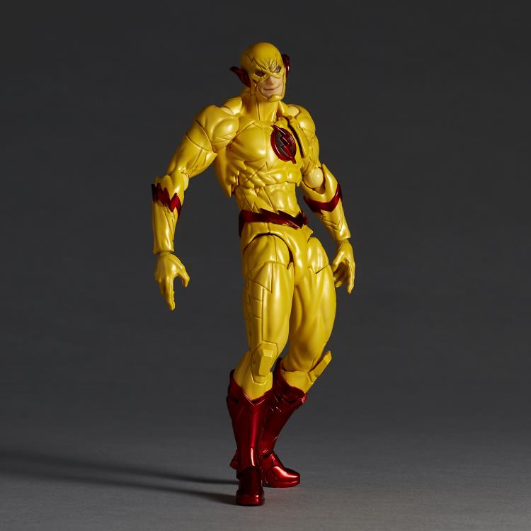 Amazing Yamaguchi Revoltech Reverse Flash Action Figure NR009 - High-Quality Collectible for DC Comics Fans & Display