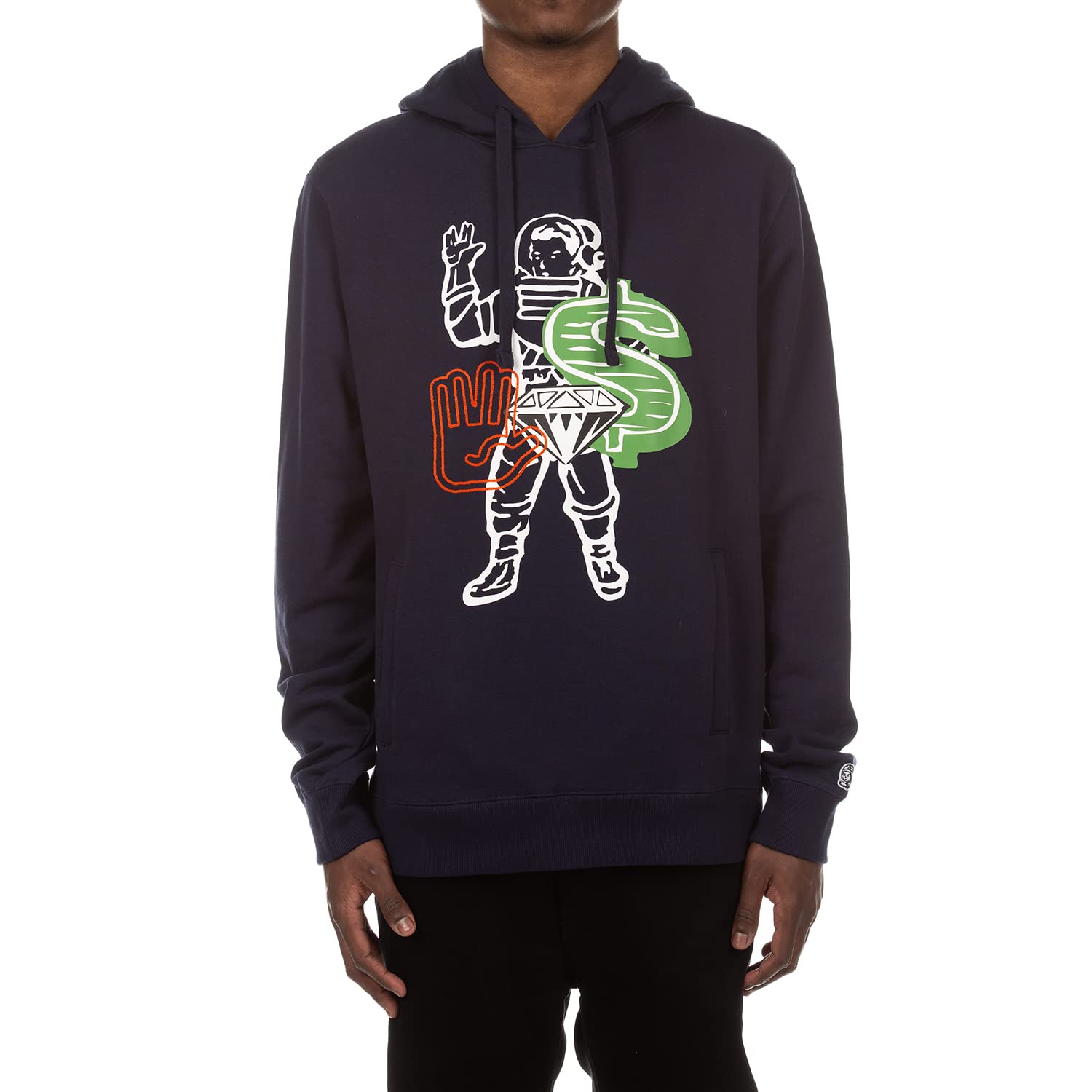 Billionaire Boys Club Men's Popover Hoodie - Cotton Fleece Icon Sweatshirt for Streetwear & Casual Style | Perfect for Urban Fashion & Everyday Wear