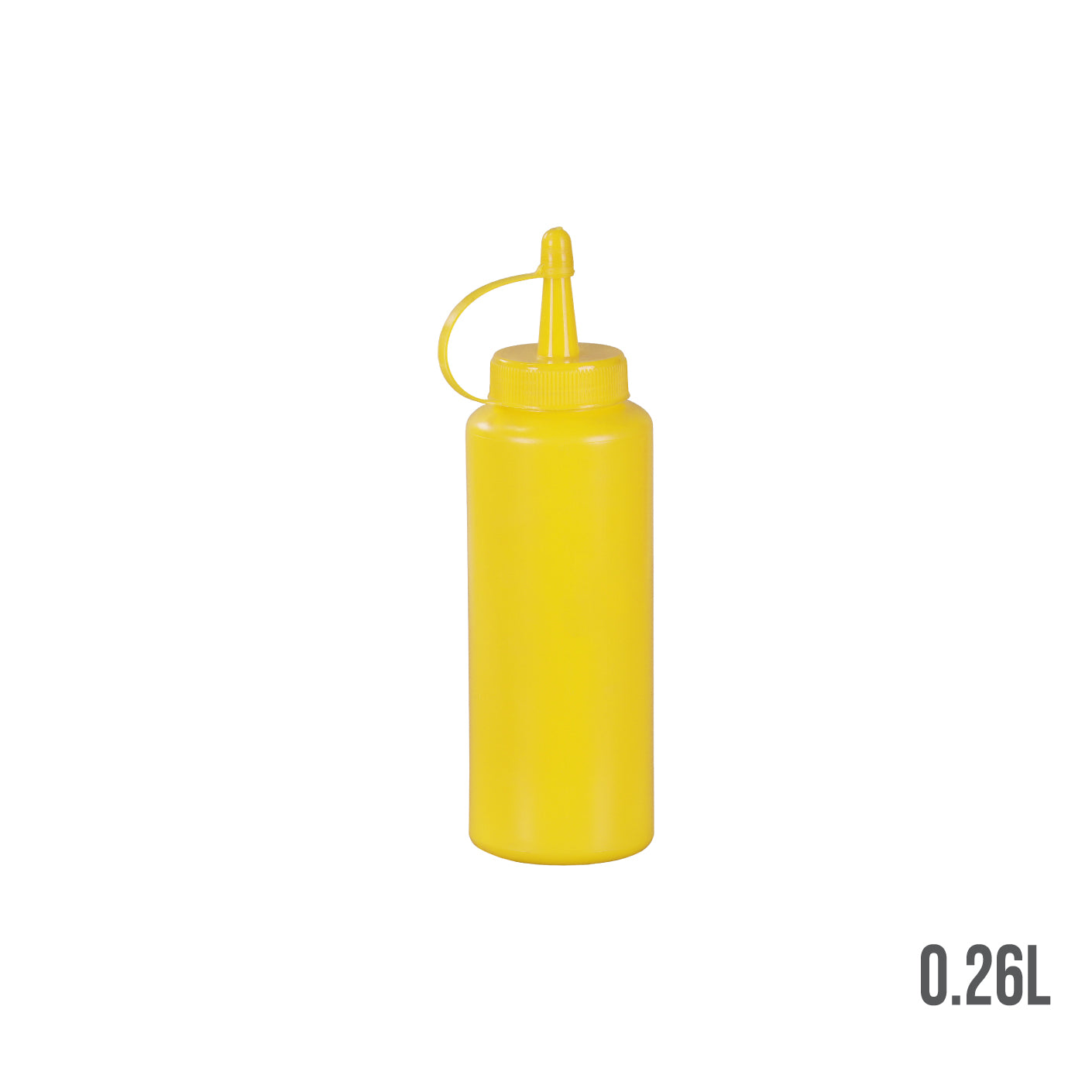 9oz Yellow Saucer Bottle (HFH8137Y) - Perfect for Baby Feeding, Travel & On-the-Go Use