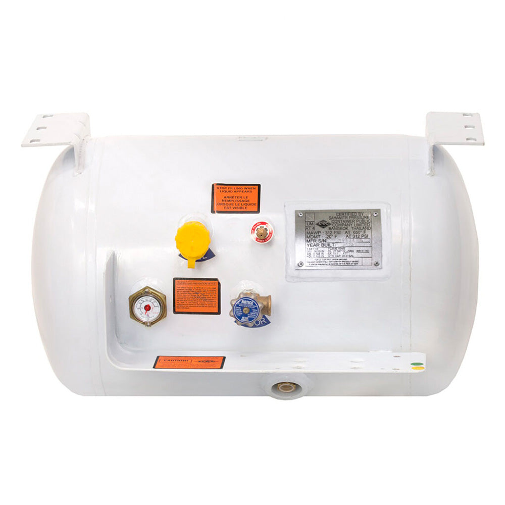 Flame King YSN203 20.3 Gallon ASME Propane Tank Cylinder - 16