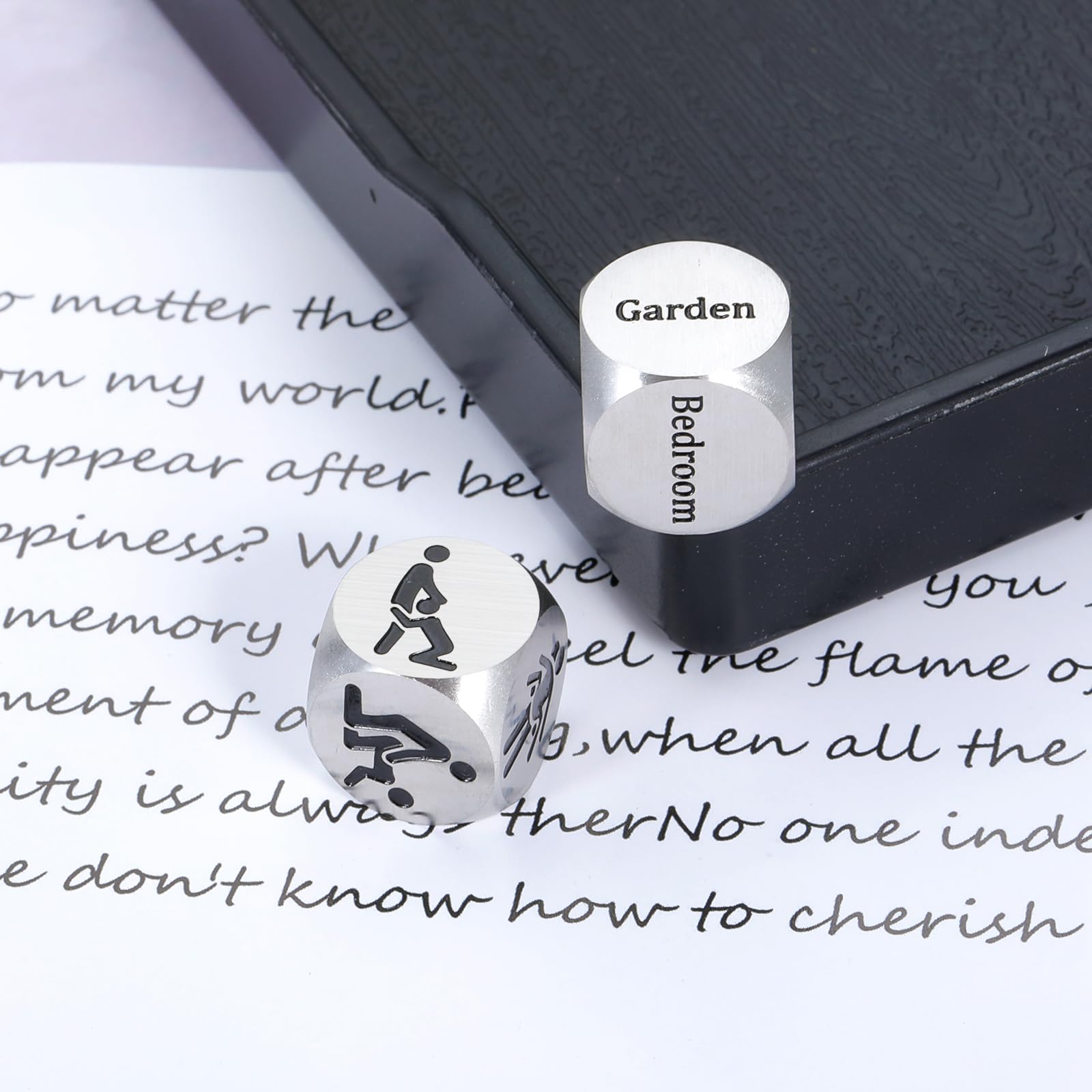 Gay Sex Dice for Couples - Valentine's & Pride Gifts for Men - Romantic & Fun Adult Game