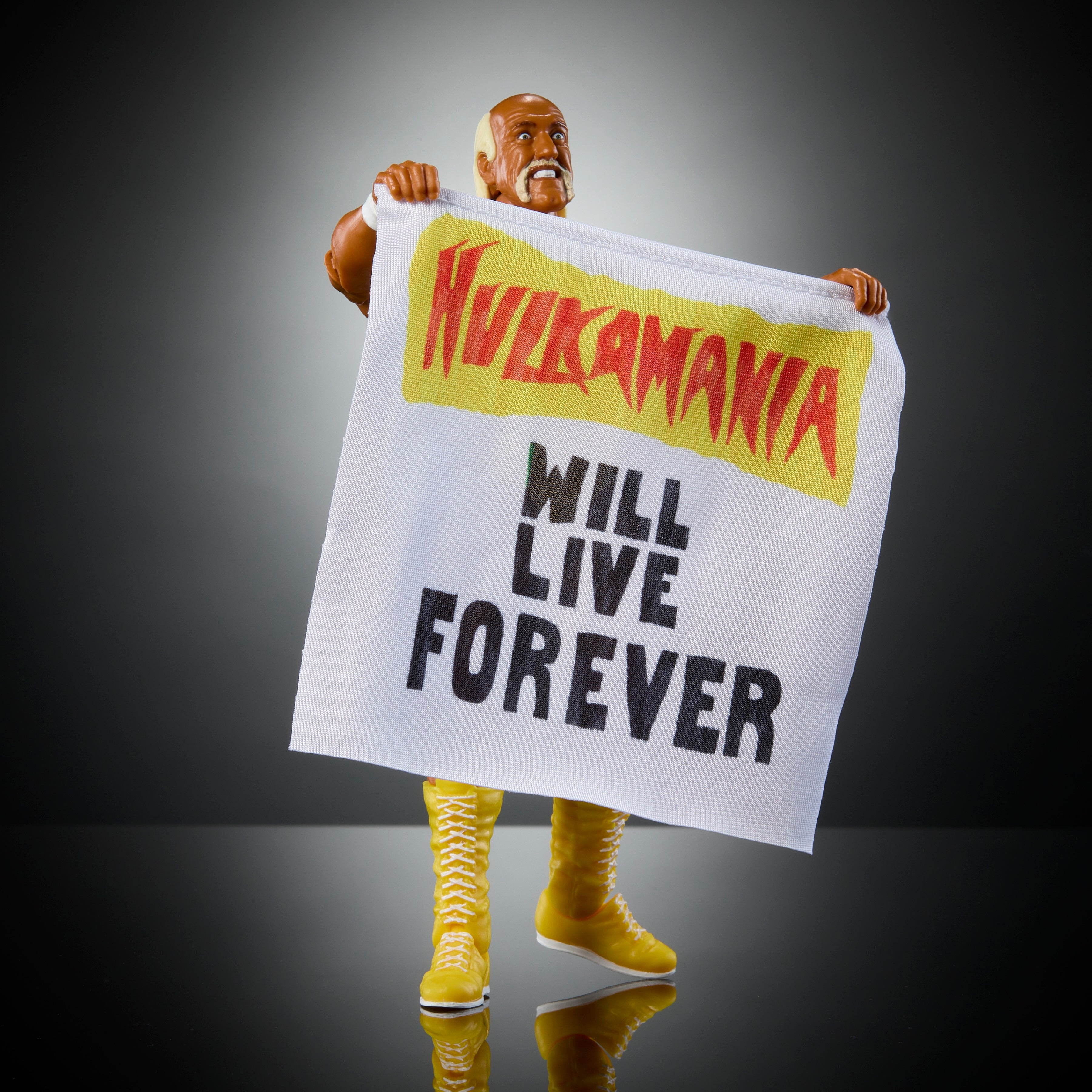 WWE Royal Rumble Elite Collection Hulk Hogan Action Figure with Great Khali BAF - Perfect for Wrestling Fans & Collectors - Great for Display, Play, and WWE Memorabilia Collections