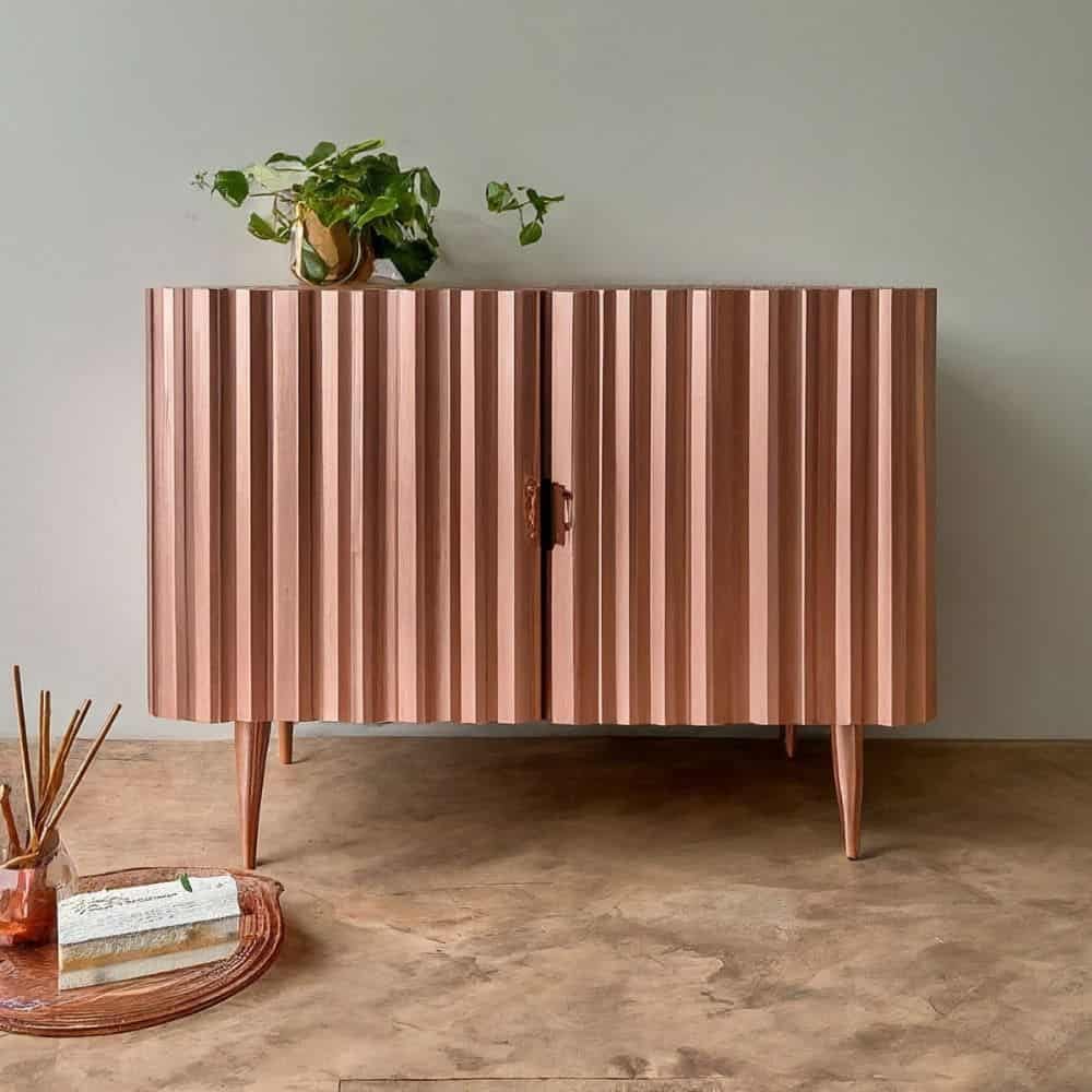 Metallic Rose Gold DIY Furniture Paint - 4 oz Opaque Acrylic Craft Paint for Walls, Art, Pouring | Perfect for Home Decor, Upcycling Projects & Creative Painting Techniques