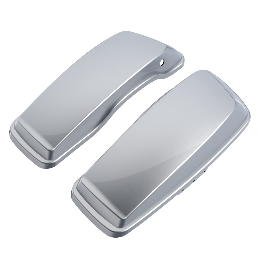 Advanblack Motorcycle Saddlebag Lids for Harley-Davidson Touring, Road Glide, Street Glide Special & Road King (2014-2023) - Durable Replacement Covers for Long Rides & Custom Bike Upgrades