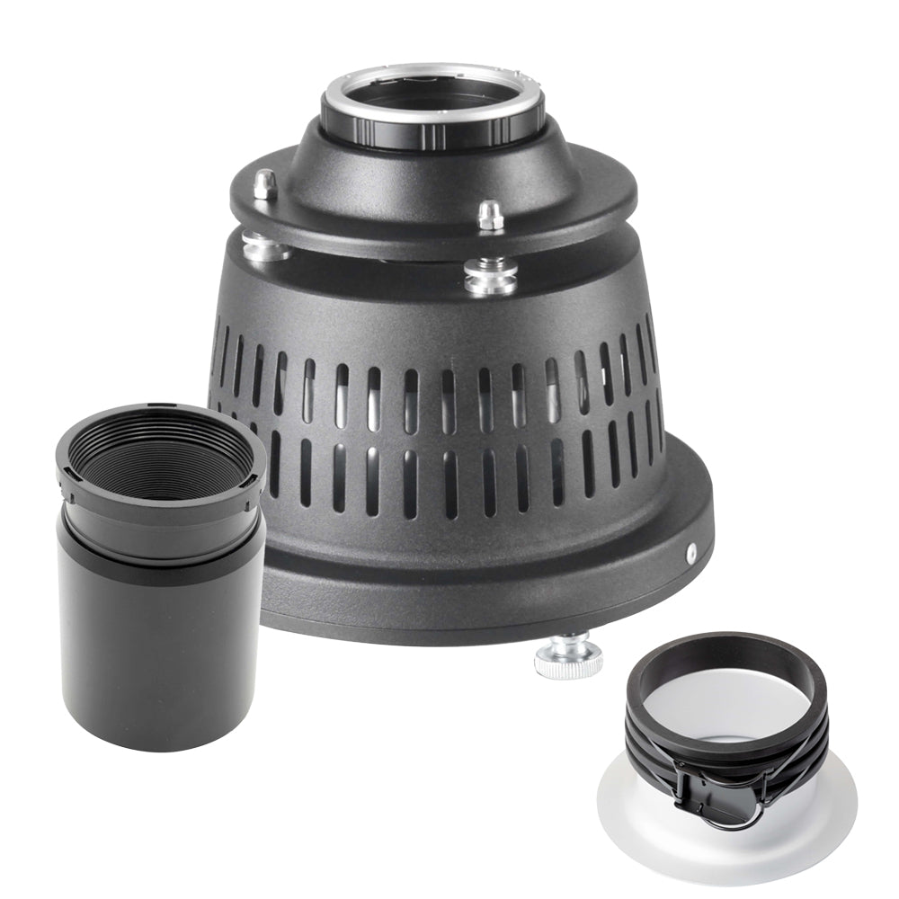 Optical Snoot Spotlight Projector II with 85mm Lens - Professional Photography Lighting Equipment for Studio, Stage, and Product Photography