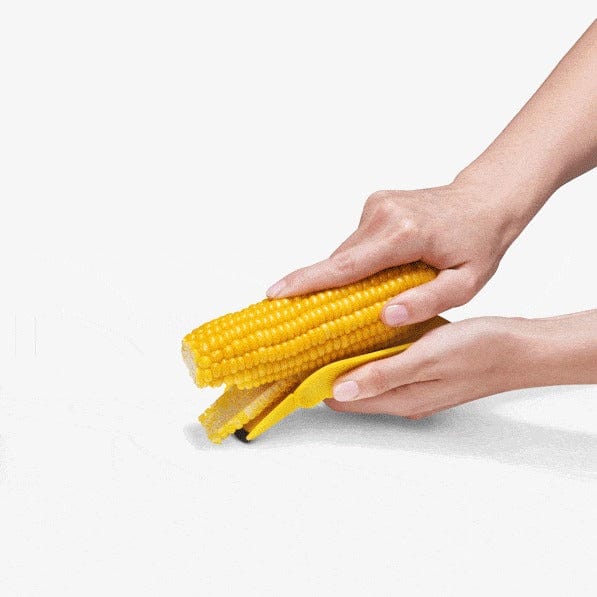 Dreamfarm Corpeel - Premium Stainless Steel Vegetable Peeler for Effortless Peeling - Perfect for Kitchen, Camping, and Travel Use