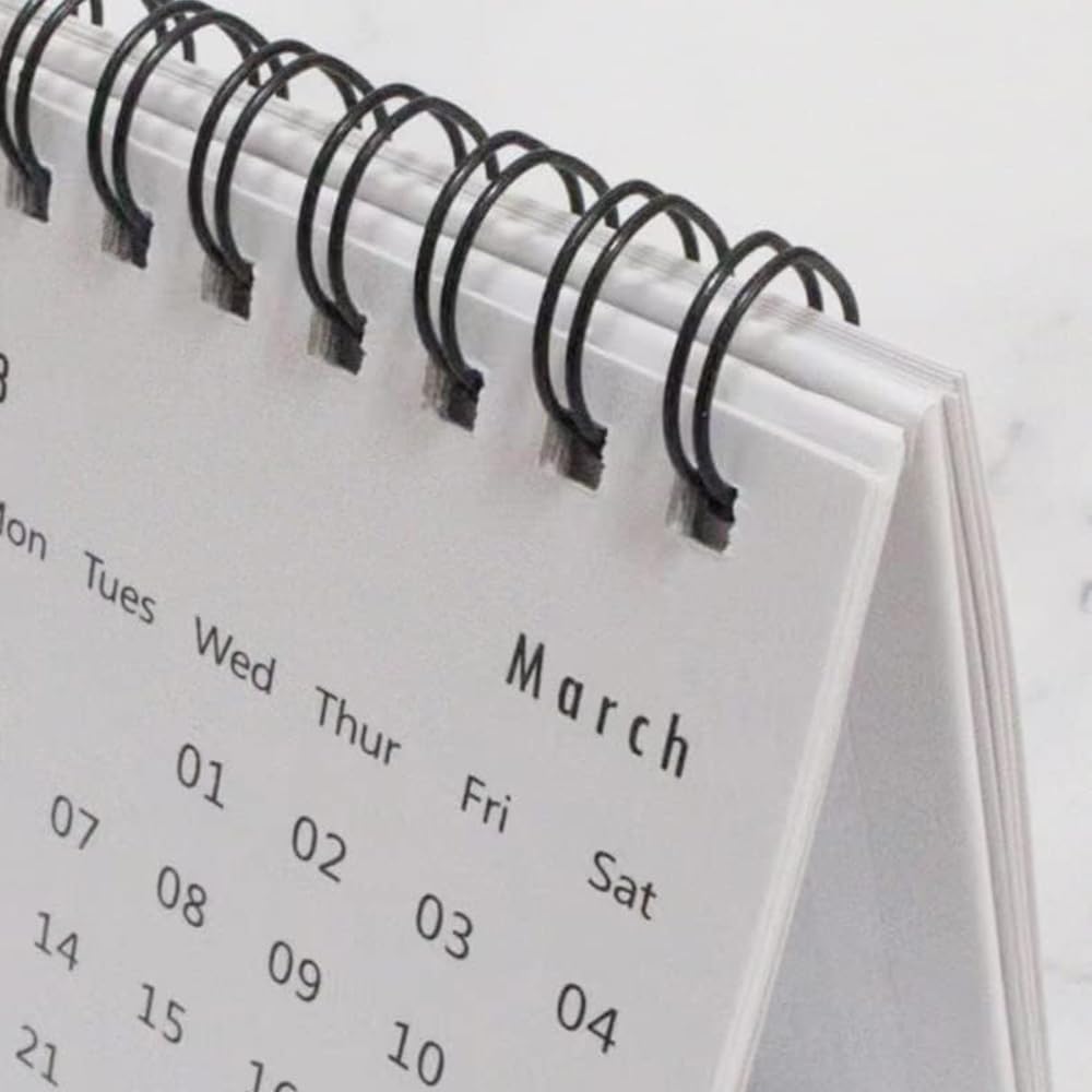 Mini Desk Calendar 2024-2025 - 3