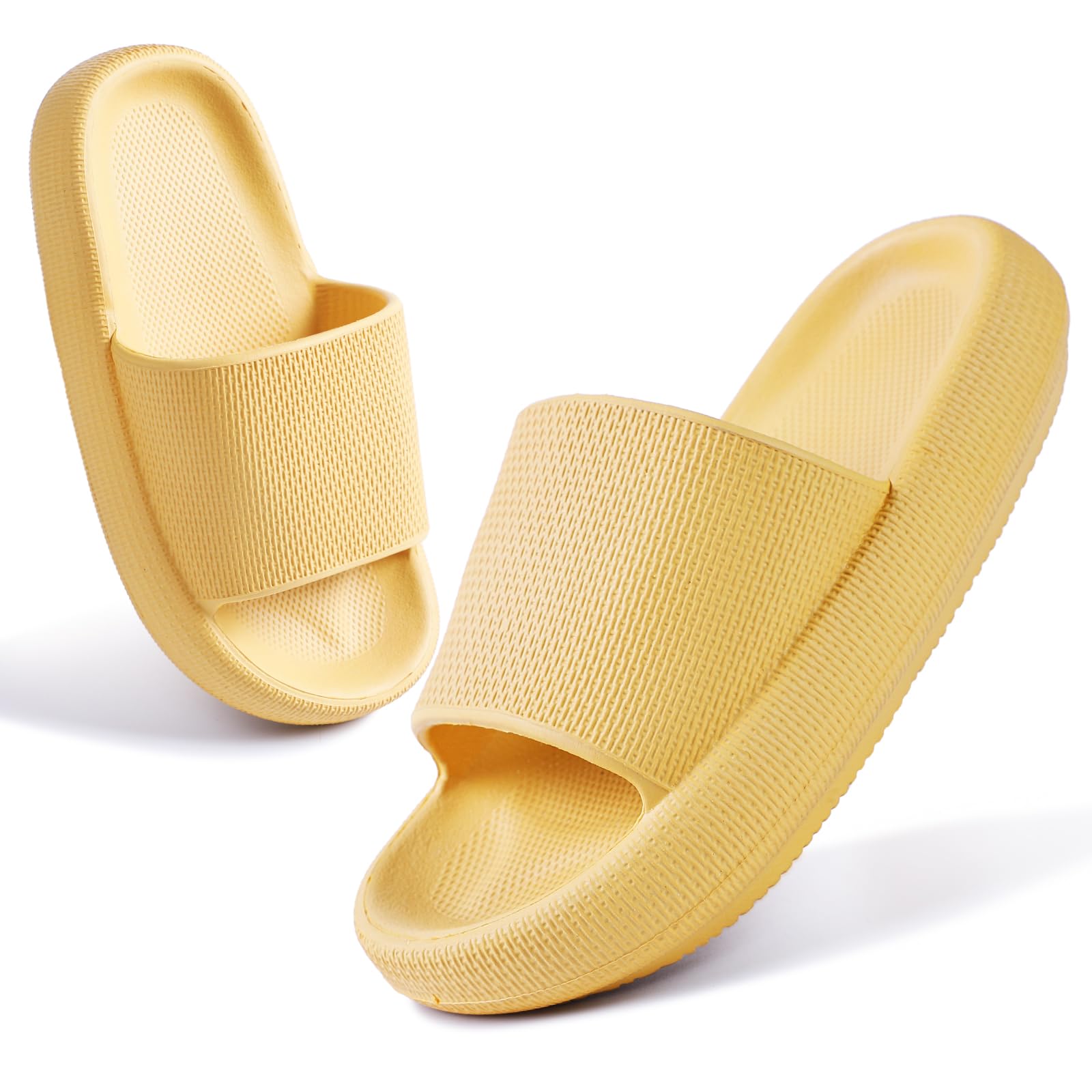 Kids Cloud Slides - Soft Pillow Slippers for Boys & Girls | Non-Slip Shower Sandals with Thick Sole | Perfect for Beach, Pool, Bathroom & Summer Activities