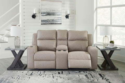Lavenhorne Pebble Reclining Loveseat - Modern Two-Seater Recliner Sofa with Adjustable Backrest, Soft Fabric Upholstery, and Sturdy Frame - Perfect for Living Room, Home Theater, and Small Spaces Relaxation