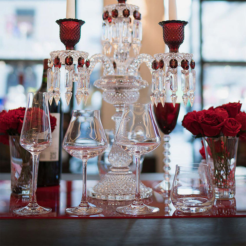 Baccarat Crystal Château Degustation Set - Luxury Wine Tasting Glasses for Fine Dining & Entertaining