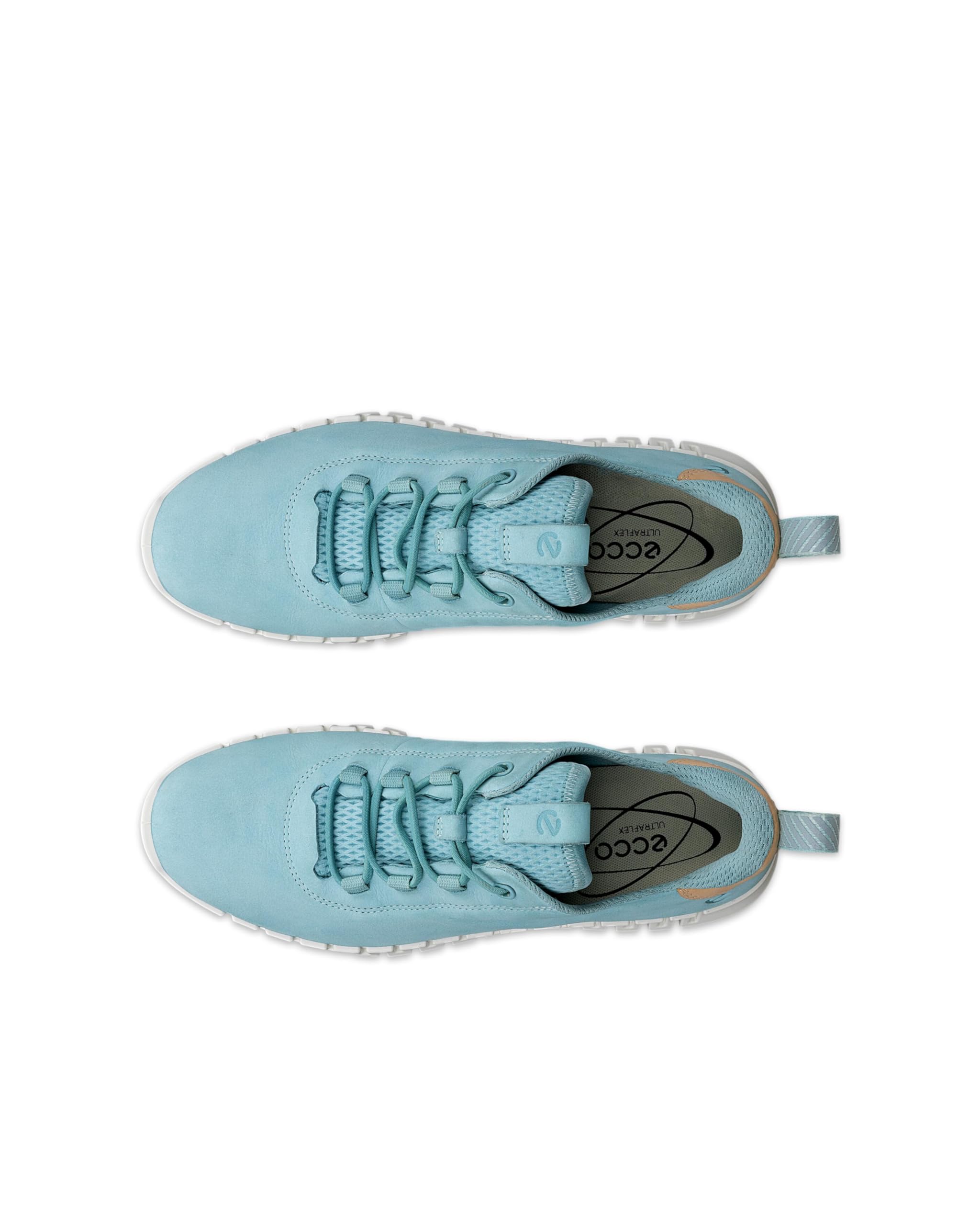 ECCO Women's Gruuv W Retro Blue Powder Sneakers - Comfortable Casual Walking Shoes for Women, Fashion Sneakers for Everyday Wear, Gym, Travel & Outdoor Activities