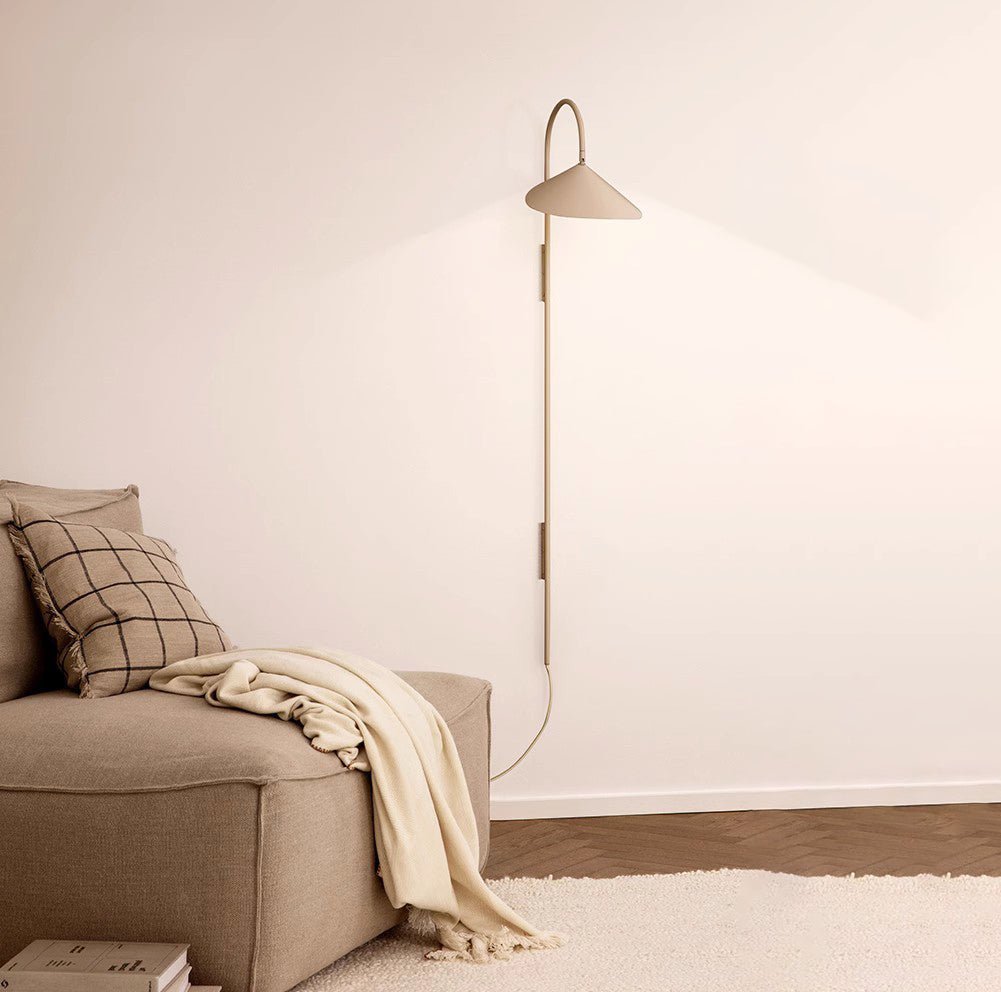 Alocasia Modern Swivel Wall Light - Adjustable Indoor/Outdoor Lighting for Living Room, Bedroom, or Patio Decor