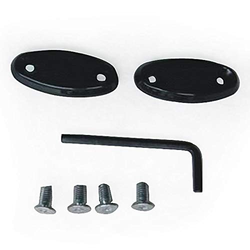 Aluminum Motorcycle Mirror Block Off Plates for Honda CBR600 F4 F4i RR 600RR 929 954 (1999-2000) - Lightweight CNC Machined Replacement Parts for Racing & Street Bikes