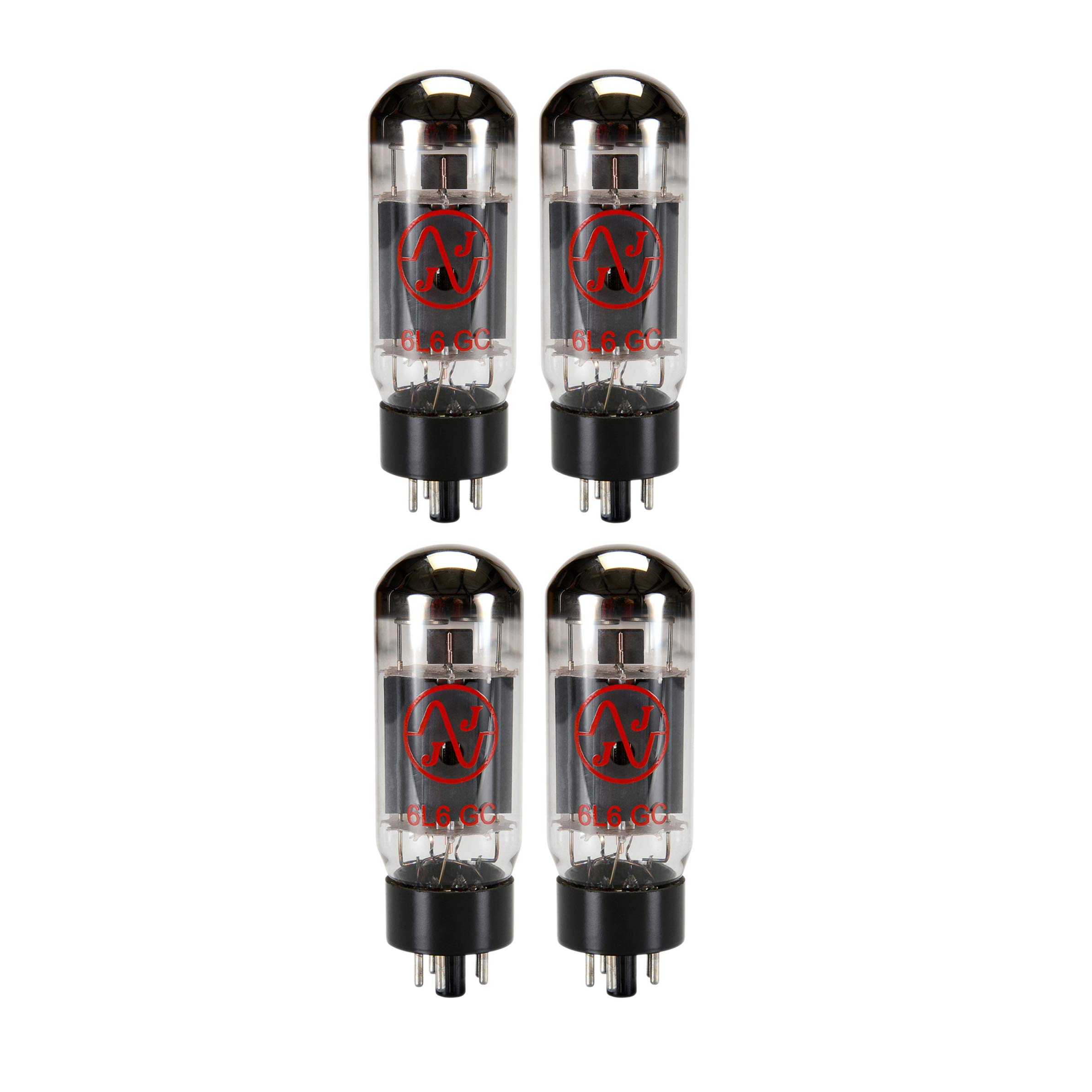 New Matched Quad (4) JJ/Tesla Electronics 6L6GC Vacuum Tubes - Premium Audio Replacement for Guitar Amps & Hi-Fi Systems