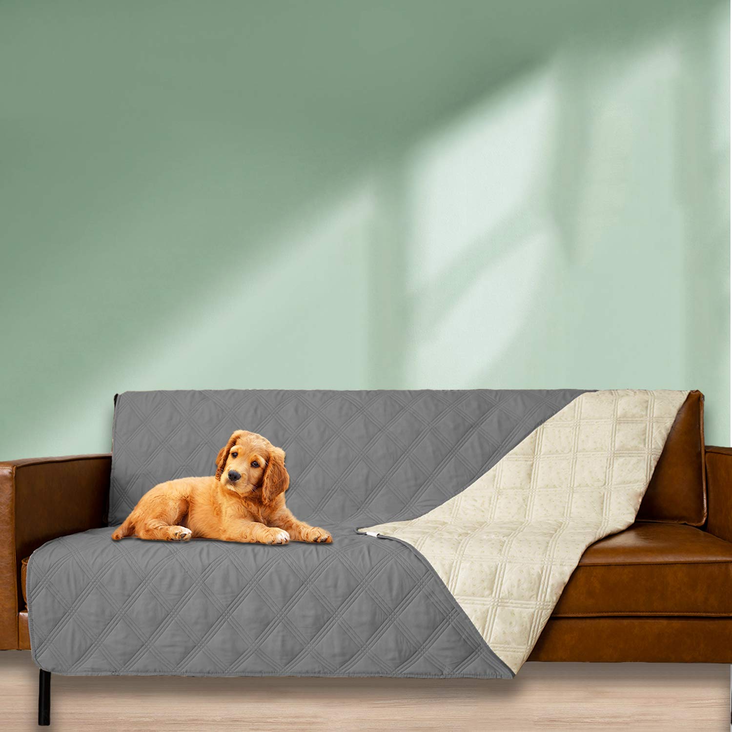 Ameritex Waterproof Dog Bed Cover - Non-Slip Pet Blanket for Furniture Protection, Couch & Sofa - Ideal for Indoor Use, Travel, and Pet-Friendly Homes