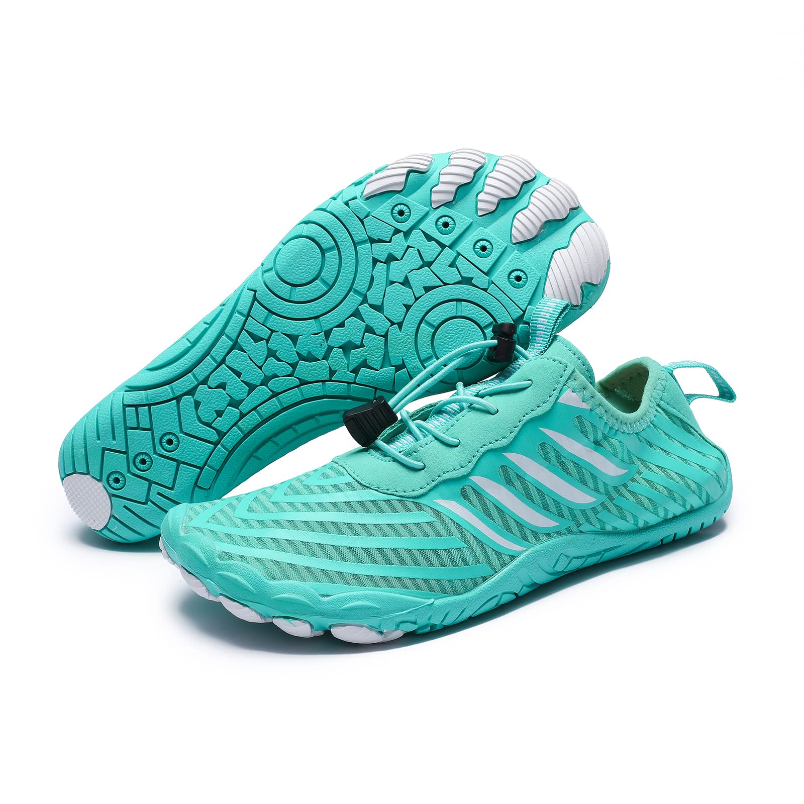 SPUKEP Quick-Dry Water Shoes for Women & Men - Non-Slip Barefoot Swim Shoes for Pool, Beach, Hiking, Diving & Yoga - Lightweight Sports Shoes for Water Activities & Outdoor Adventures