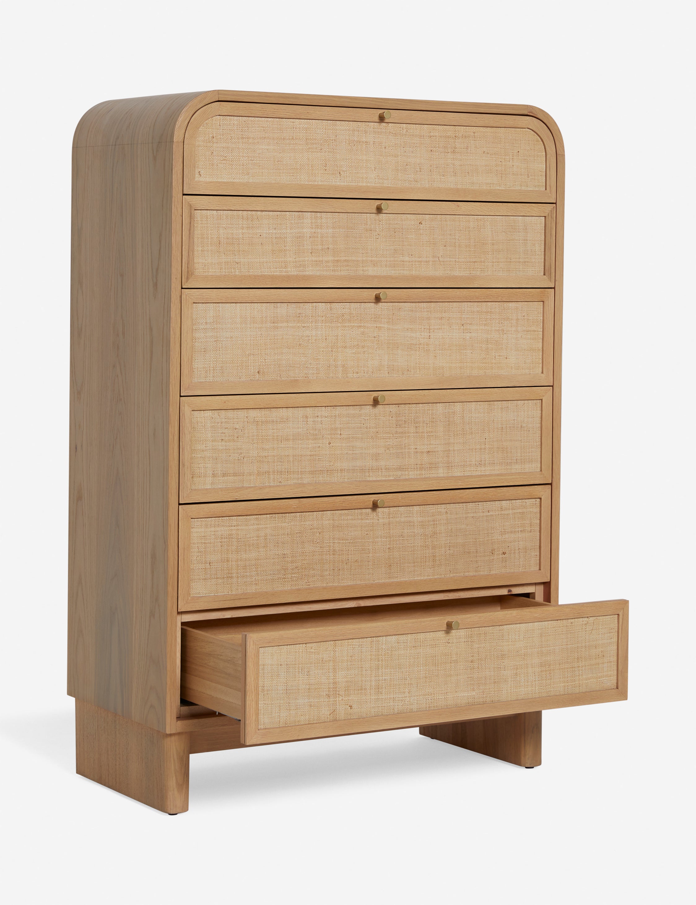 Stylish Suzette Tall Dresser - 6-Drawer Wooden Storage for Bedroom & Closet Organization | Perfect for Home Decor & Space Saving