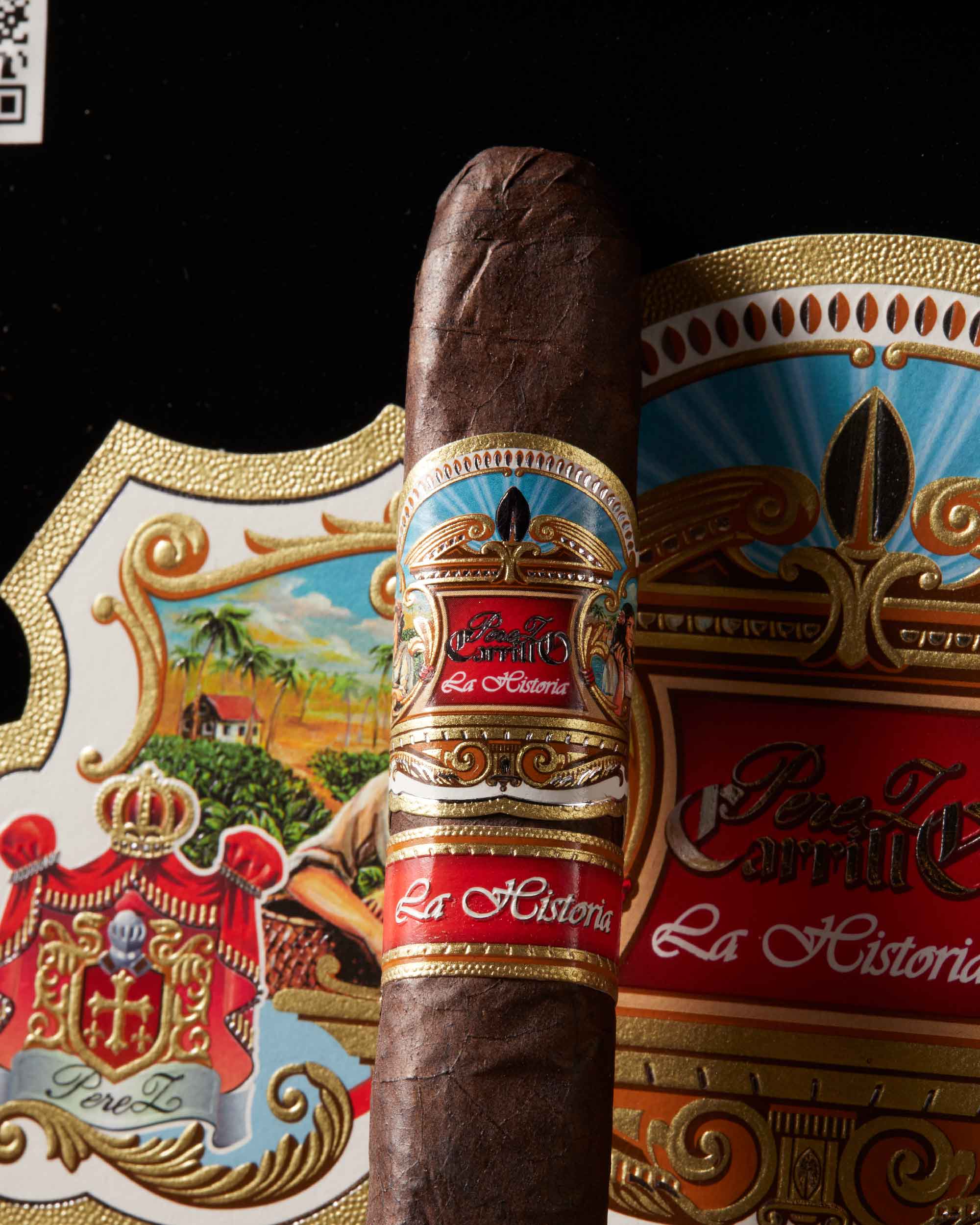 E.P. Carrillo La Historia E III Premium Cigar - Handcrafted Dominican Cigar for Special Occasions & Relaxation | Perfect for Celebrations, Gifts & Evening Enjoyment