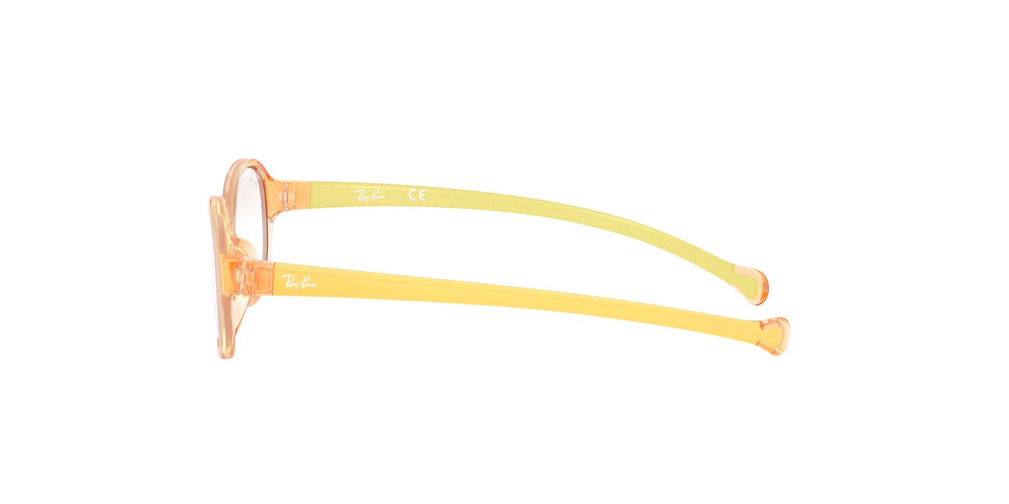 Ray-Ban Kids' Ry1587 Oval Prescription Eyeglass Frames - Lightweight & Durable Eyewear for Children | Perfect for School, Sports & Outdoor Activities