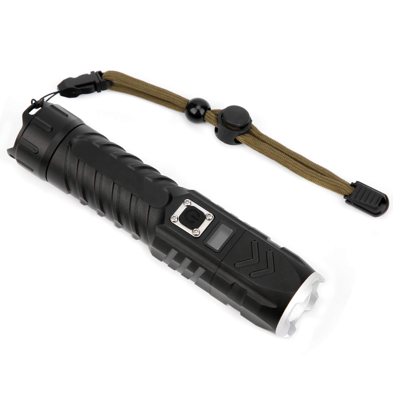 Ultra Bright Zoomable LED Flashlight with Adjustable Focus for Adults & Kids - Perfect for Cycling, Hiking, Camping, Emergency & Outdoor Adventures