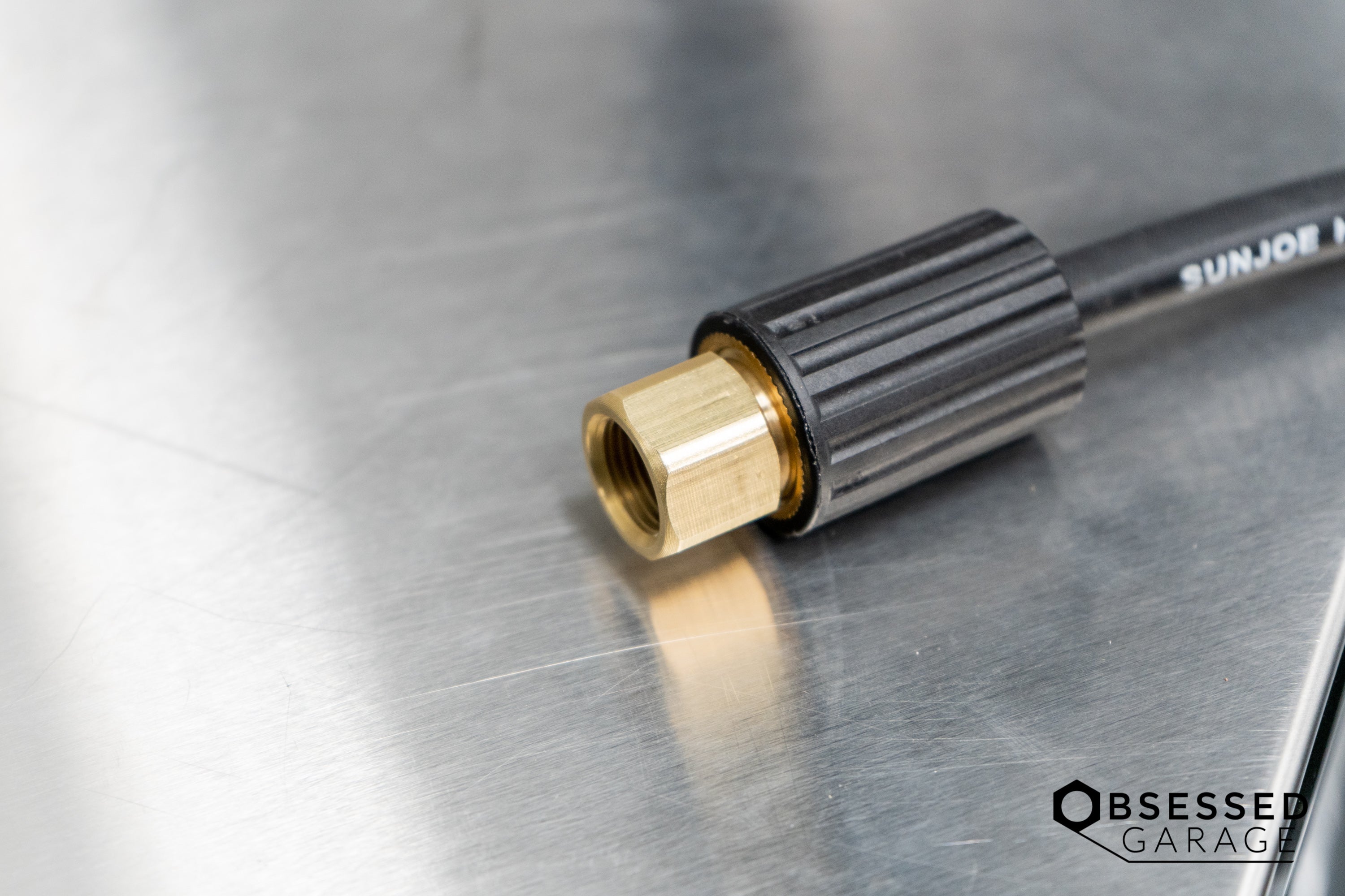 M22 Male (15mm) to 3/8 Female NPT Adapter Fitting - Brass Pipe Connector for Air, Water & Gas Lines - Perfect for Plumbing, Hydraulic & Pneumatic Systems