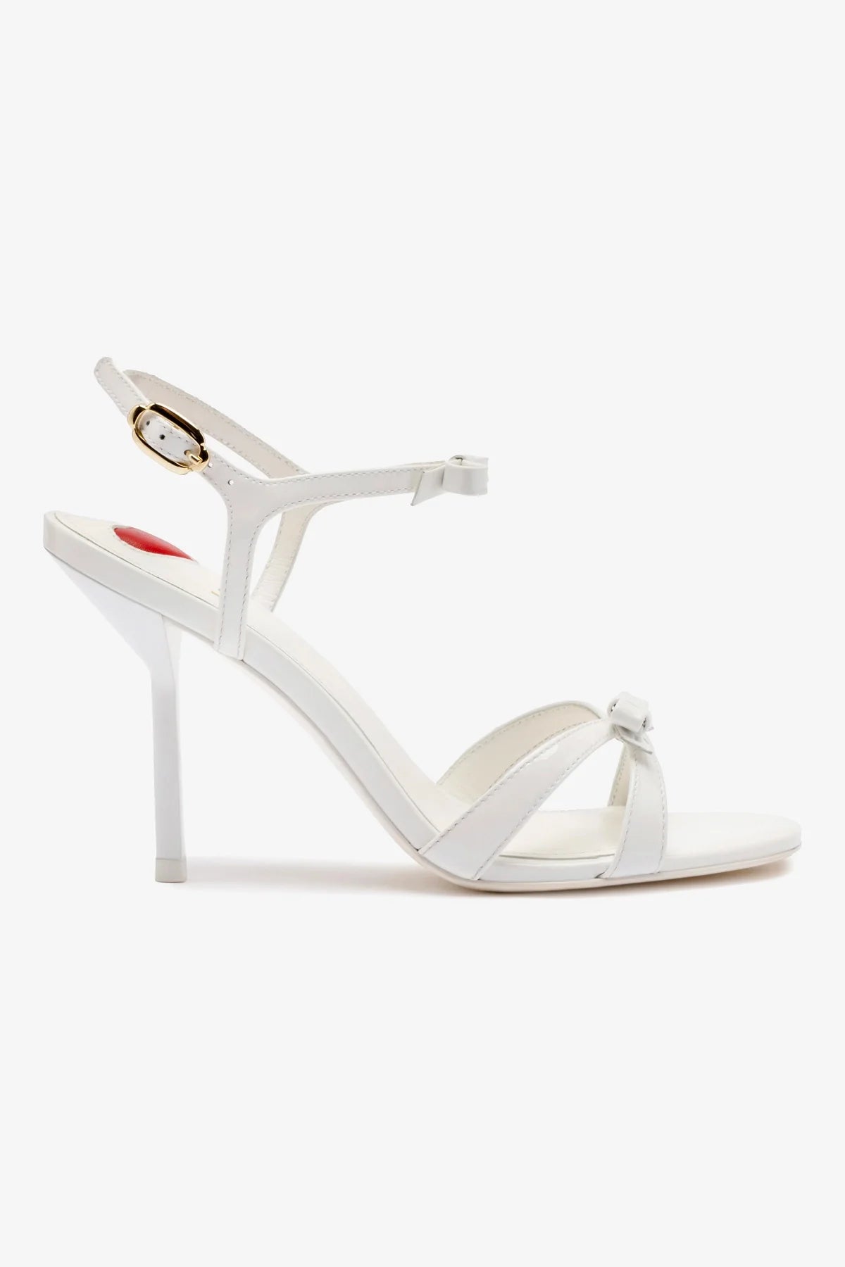 Brooks White Patent Leather Sandals for Women - Comfortable & Stylish Walking Shoes for Summer, Beach, and Casual Outings