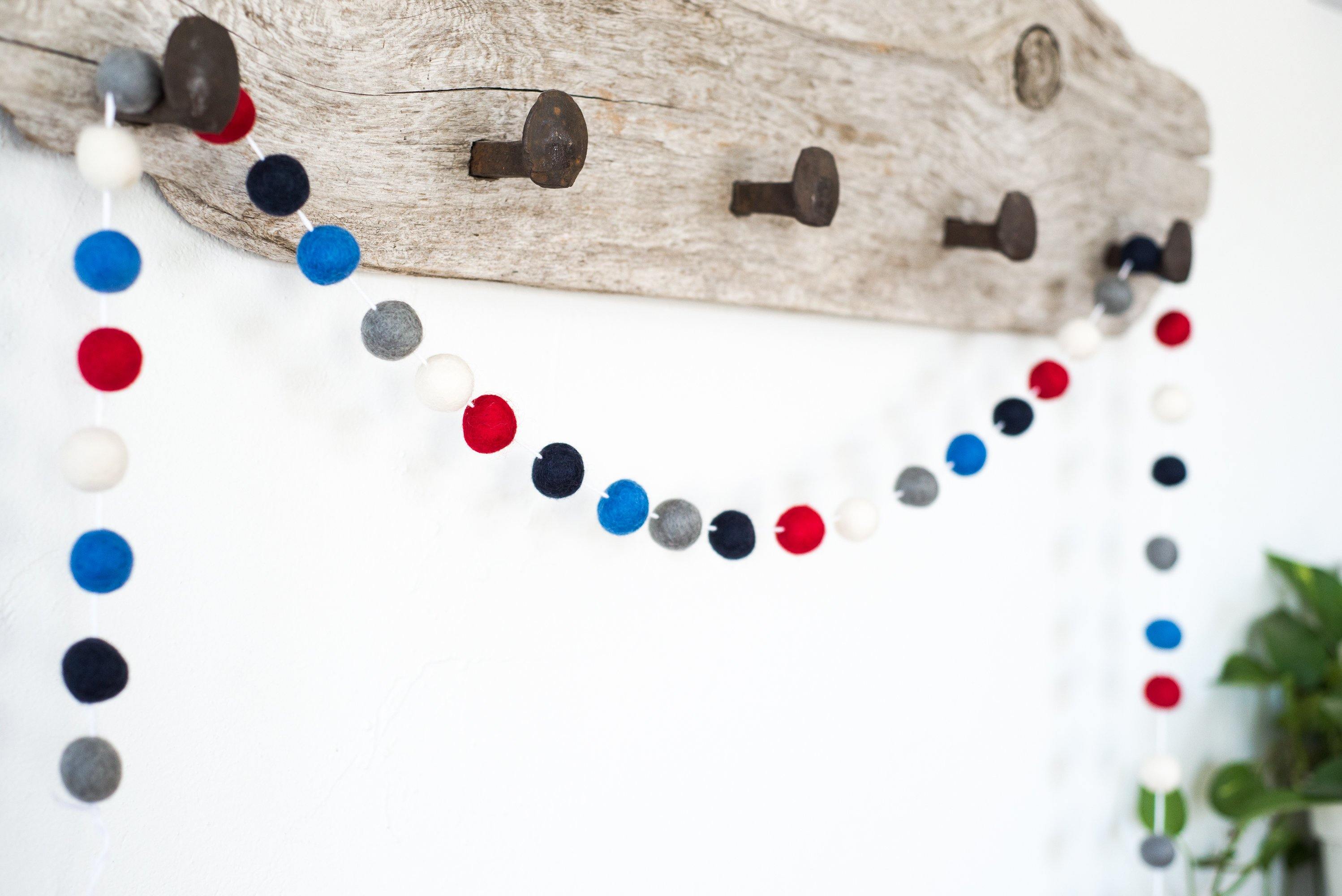 Nautical Garland - Coastal Rope Decor for Beach Weddings, Baby Showers & Home Decor | Perfect for Nautical Themed Parties & Ocean-Inspired Interior Design