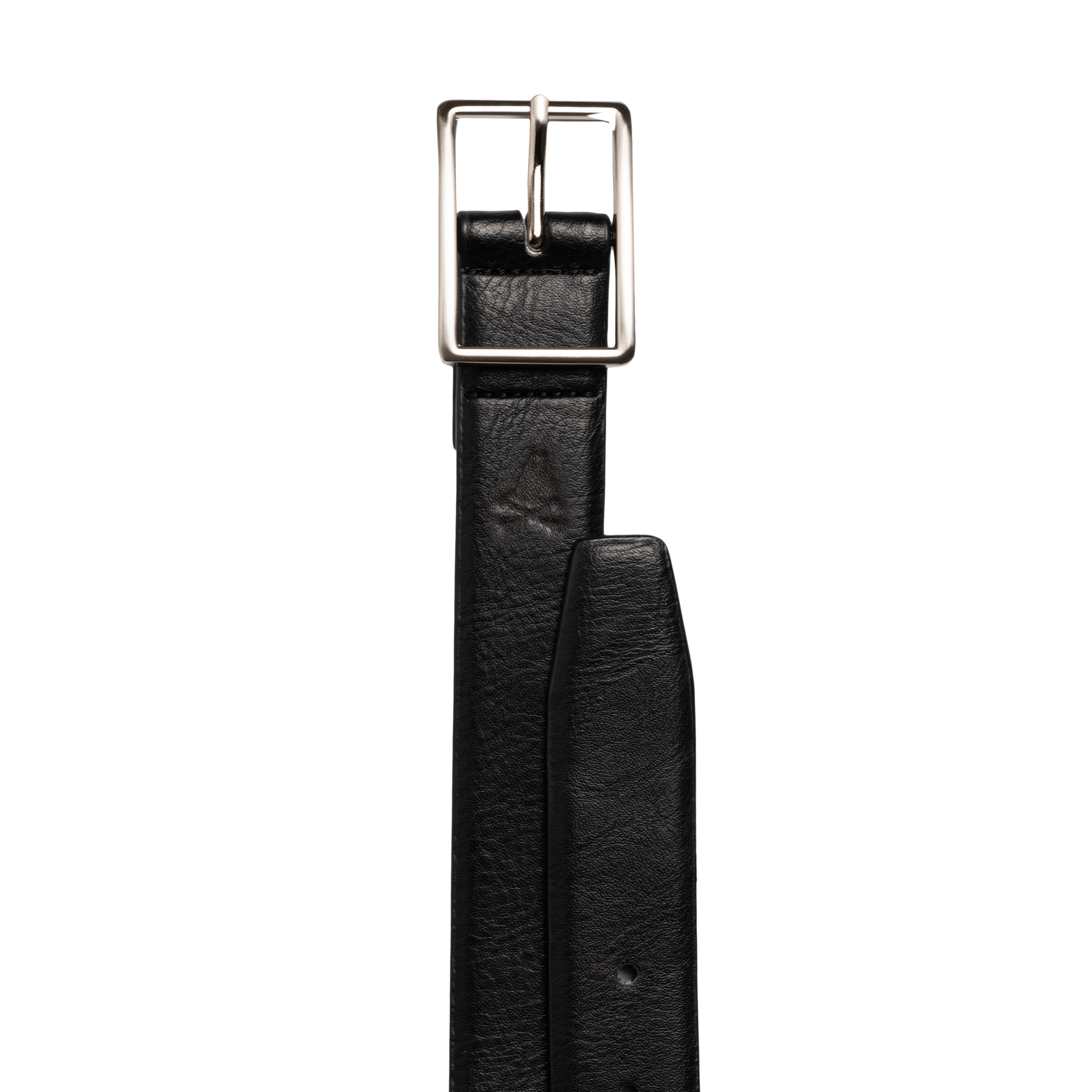 Premium Smooth Finished Leather Belt with Center Bar Buckle - Classic Dress & Casual Belt for Men | Perfect for Office, Business, and Everyday Wear