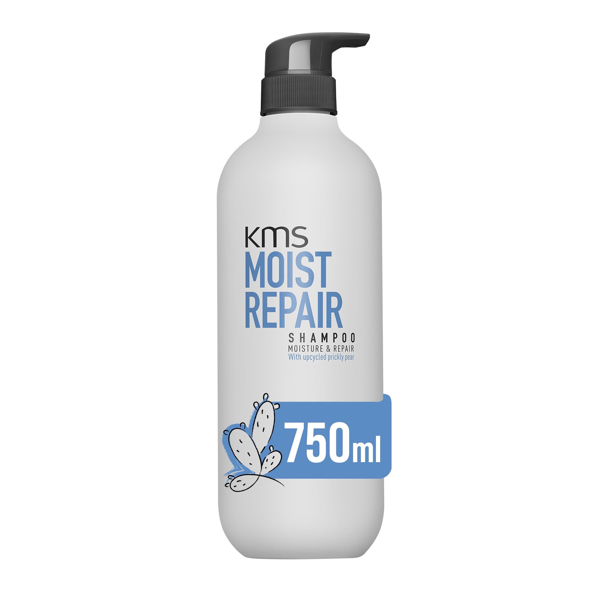 KMS Moistrepair Shampoo - Hydrating & Repairing Hair Care for Dry, Damaged Hair | Salon-Quality Moisturizing Shampoo for Daily Use at Home
