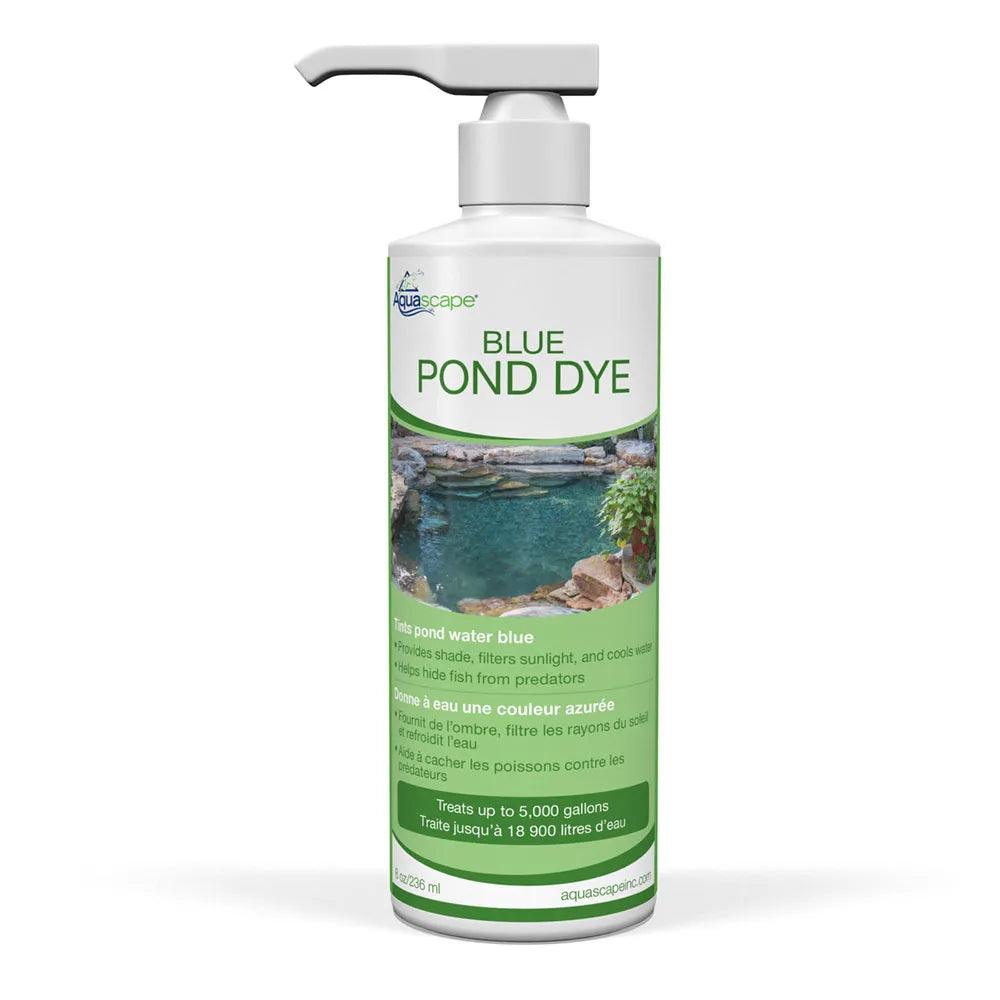 Blue Pond Dye - 236ml | Safe Water Colorant for Ponds, Lakes & Fountains | Enhances Aesthetics & Controls Algae Growth | Perfect for Landscaping & Water Features