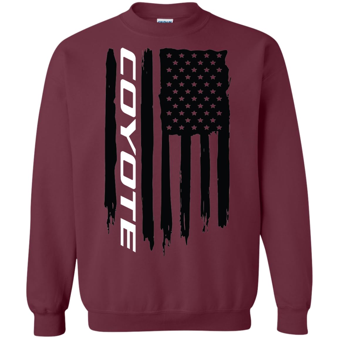 Men's Coyote 5.0 S550 S197 American USA Flag Hoodie Sweatshirt - Patriotic Pullover for Car Enthusiasts & Mustang Lovers (Perfect for Car Shows, Rallies & Casual Wear)