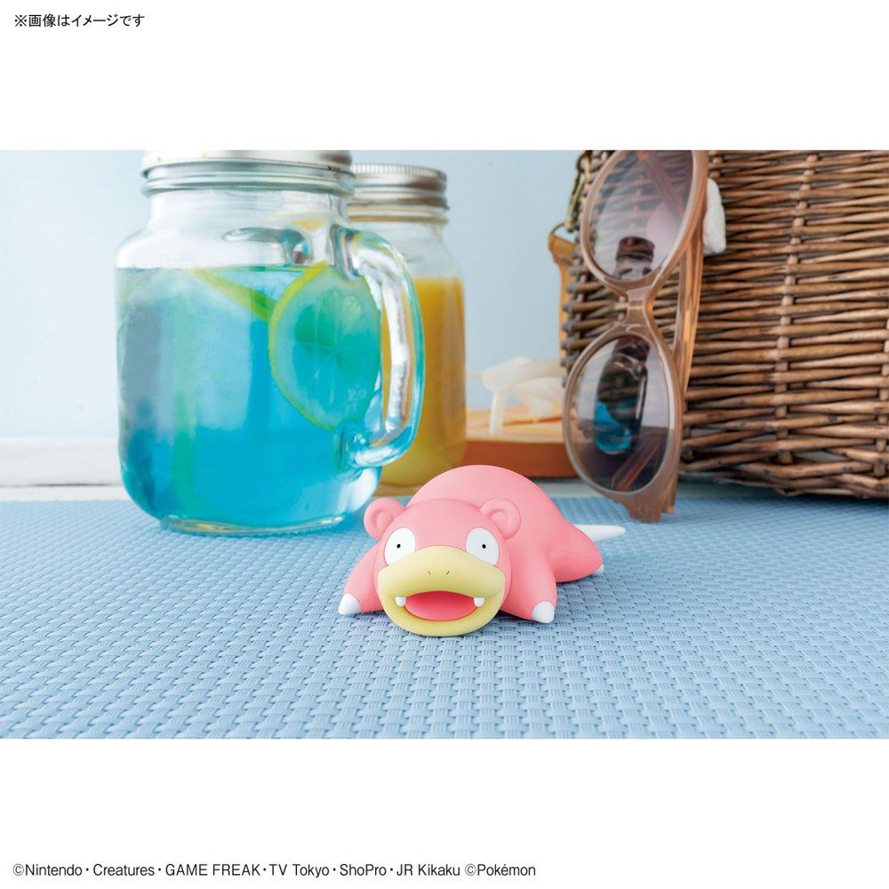 Bandai Quick Model #15 Pokemon Slowpoke / Ramoloss Model Kit – Easy Snap-Together Plastic Model for Collectors & Fans – Perfect for Display, Gifts & DIY Projects