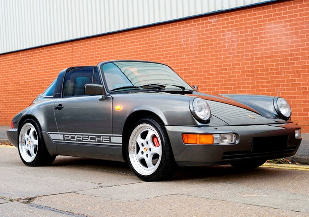 Amber LED Sequential Side Marker Lights for Porsche 911 Classic - Clear Lens, Enhanced Visibility & Style - Perfect for Night Driving & Car Shows