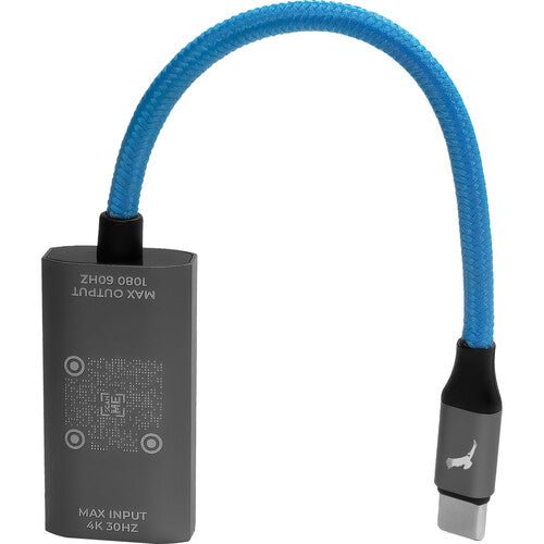 Kondor Blue HDMI to USB C Capture Card - 4K Video & Audio Recorder for Live Streaming, Gaming, Podcasting & Video Conferencing | Compatible with OBS, Zoom, Twitch & YouTube