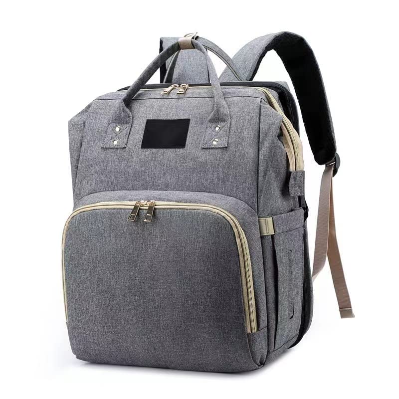 MIAO YU Diaper Bag Backpack - Large Baby Bag with Insulated Bottle Pockets & Waterproof Changing Mat - Perfect for Travel, Daycare & Outings with Baby