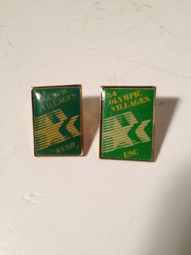 Vintage Olympic Pins Collection - 14 Pins from 1981 to 1988 - Perfect for Collectors, Gifts & Sports Memorabilia Display
