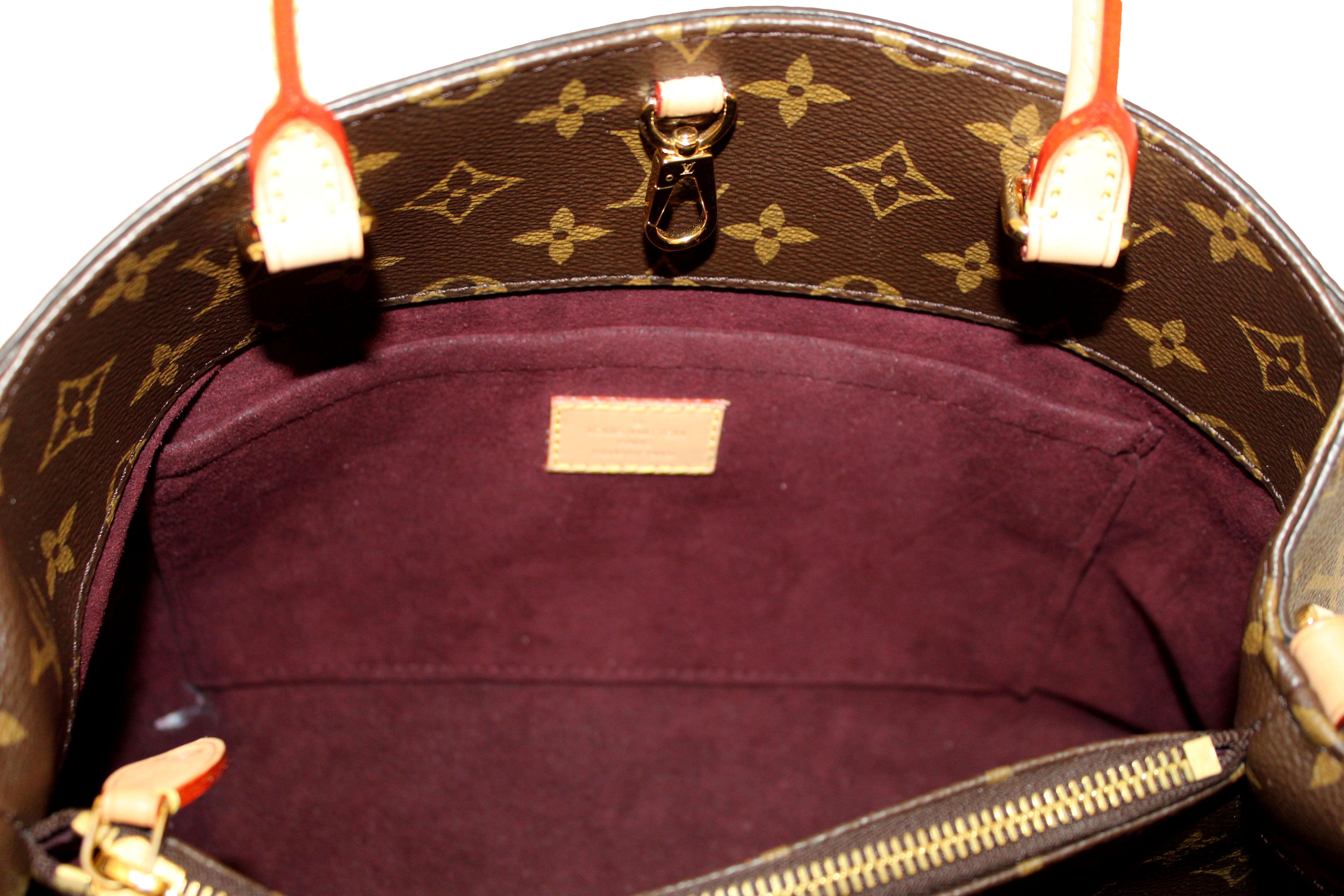 Authentic Louis Vuitton Monogram Canvas Montaigne MM Handbag - Luxury Designer Tote for Women, Perfect for Work, Travel & Everyday Use