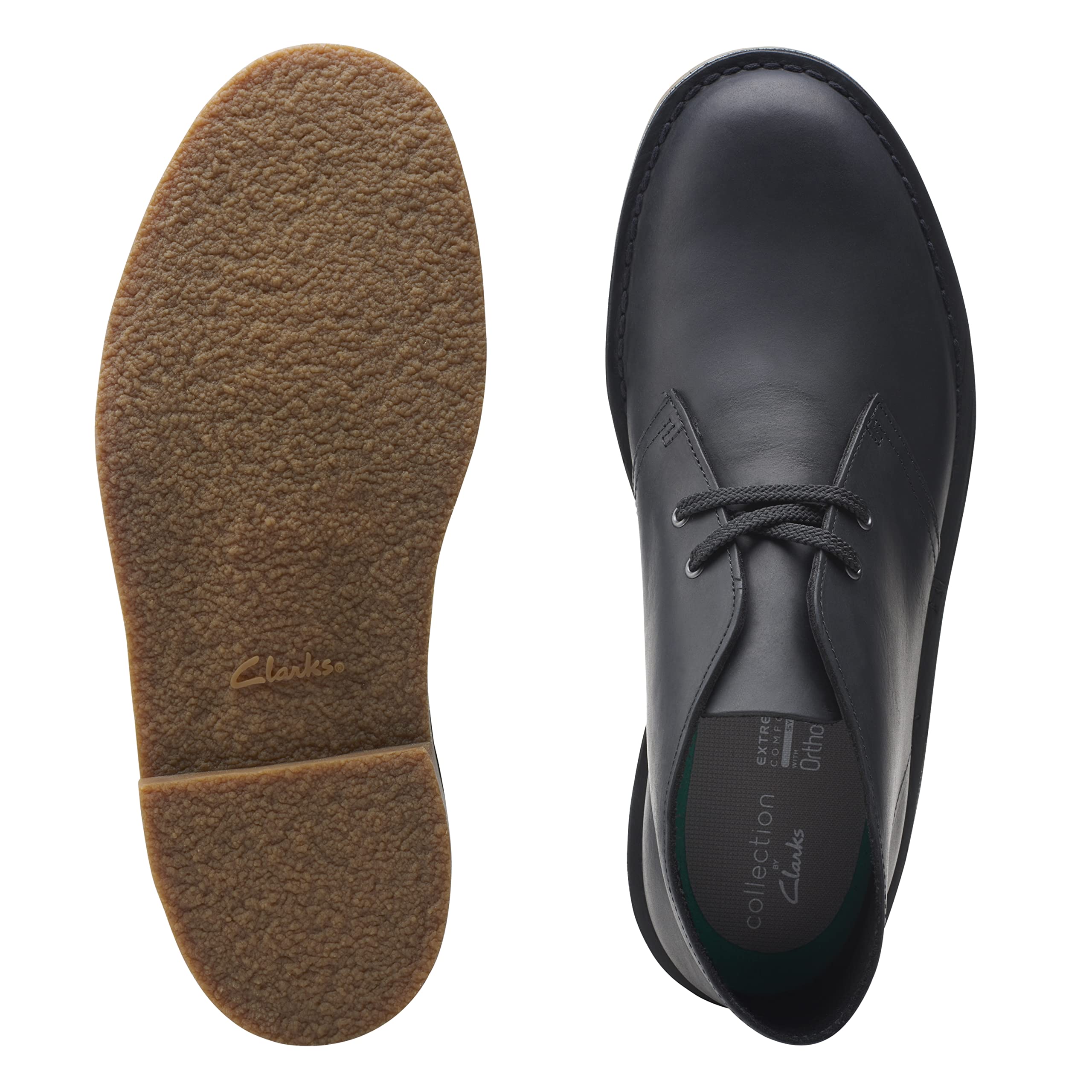 Clarks Men's Desert Chukka Boots - Casual Leather Ankle Boots for Men | Comfortable & Stylish for Work, Outdoor & Daily Wear