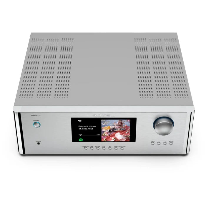 Rotel RAS 5000 Integrated Streaming Amplifier - HiFi Stereo Receiver with Bluetooth & WiFi, Multi-Room Audio System for Home Theater & Music Listening