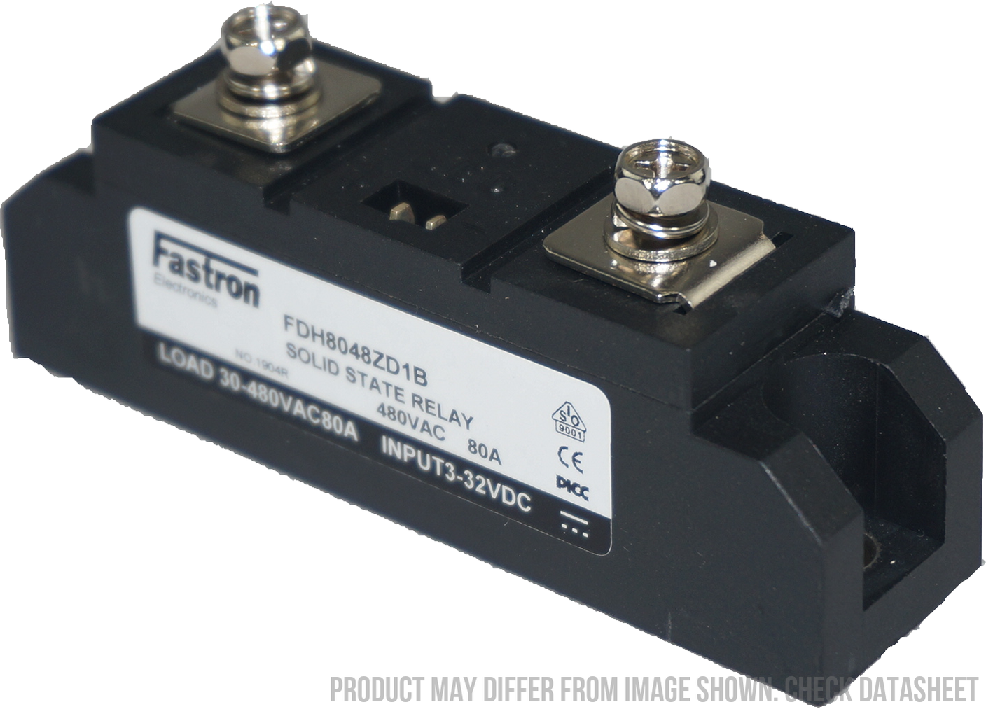 FDH12048RD1B Solid State Relay - 480VAC 120A Panel Mount Power Module with 3-32VDC Control for Industrial Automation & HVAC Systems