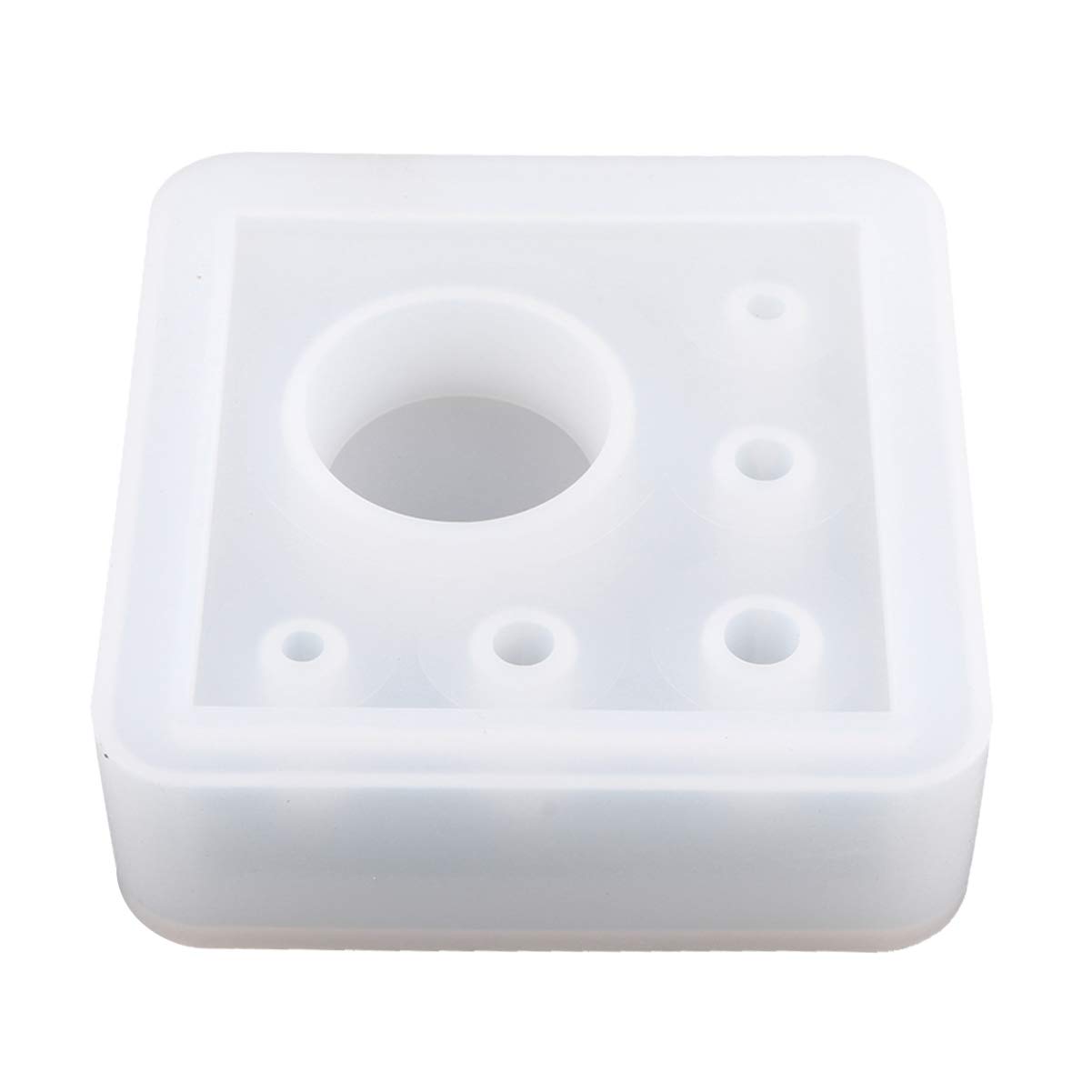 1pc DIY Silicone Pen Holder Mold - Pencil Holder Mold for Crafting, DIY Tools, and Pen Containers - Perfect for Office, School, and Home Organization
