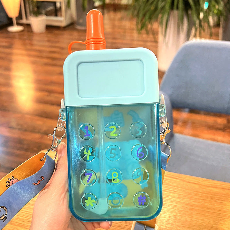 Stylish Plastic Cup in Mobile Phone Shape - Perfect for Office, Home, and Party Use