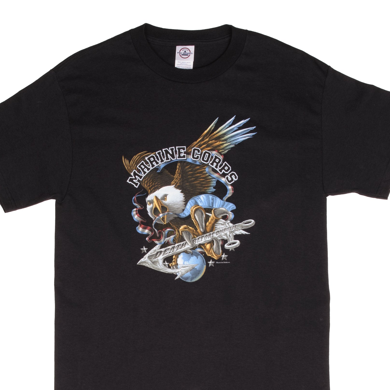 Vintage USMC United States Marine Corps T-Shirt - 2000s Small Size - New Old Stock - Military Apparel for Collectors & Veterans - Perfect for Casual Wear, Patriotic Events & Military Reunions